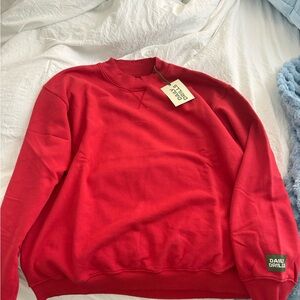 Daily Drills Women’s Vibrant Red Crewneck Sweater